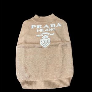 Prada dog sweater